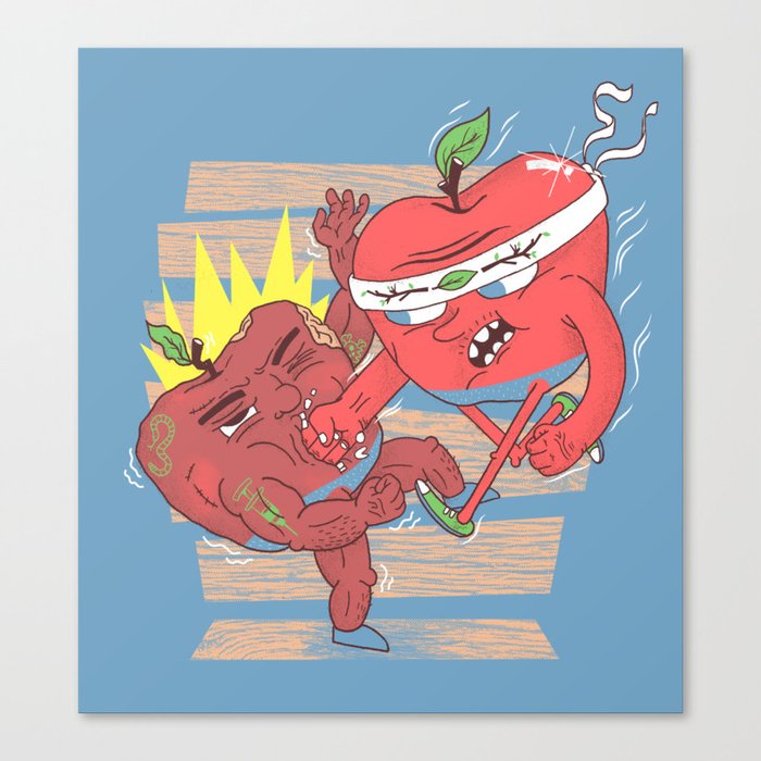 Eat this ! Canvas Print