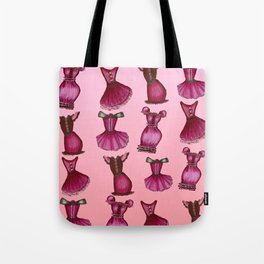 Little Pink Dress Tote Bag
