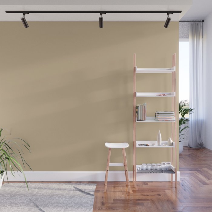 Almond Buff | Fashion Color | Fall : Winter 2018 | New York and London | Solid Color Wall Mural