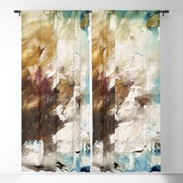 Gorgeous abstract white flower. Lush peony in the twilight evening garden. Blackout Curtain