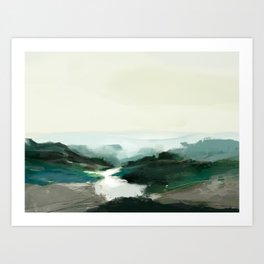 Highland View Art Print