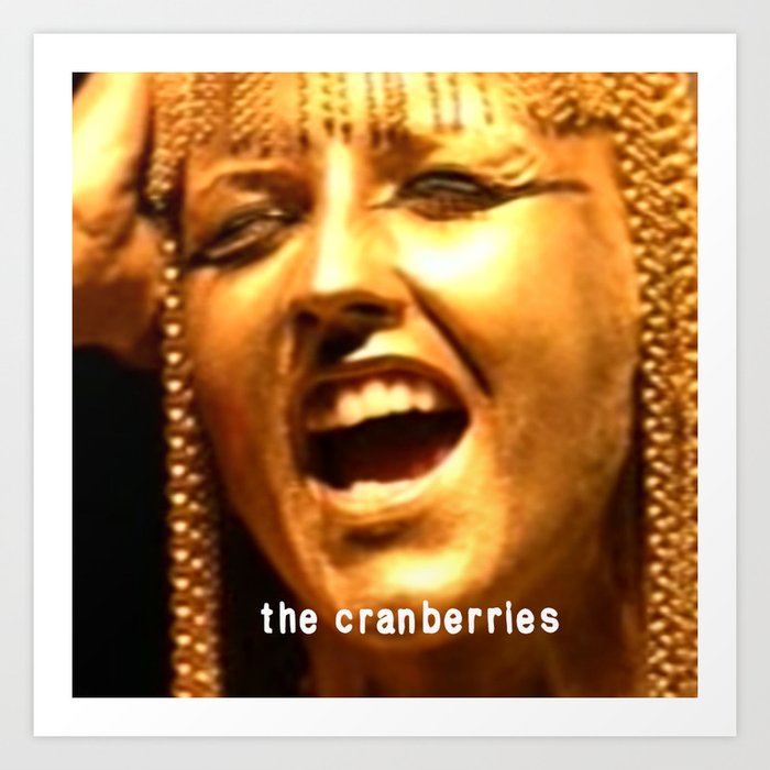 THE CRANBERRIES - Vinyl Sticker The Cranberries Zombie Lyrics Whats in your  Head