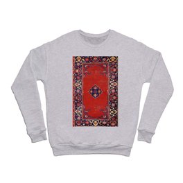 Ushak West Anatolian 16th Century Rug Print Crewneck Sweatshirt