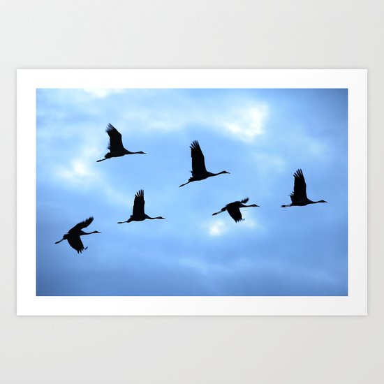 Welcome back! Art Print