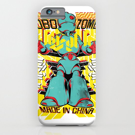 Robo Zombie iPhone & iPod Case