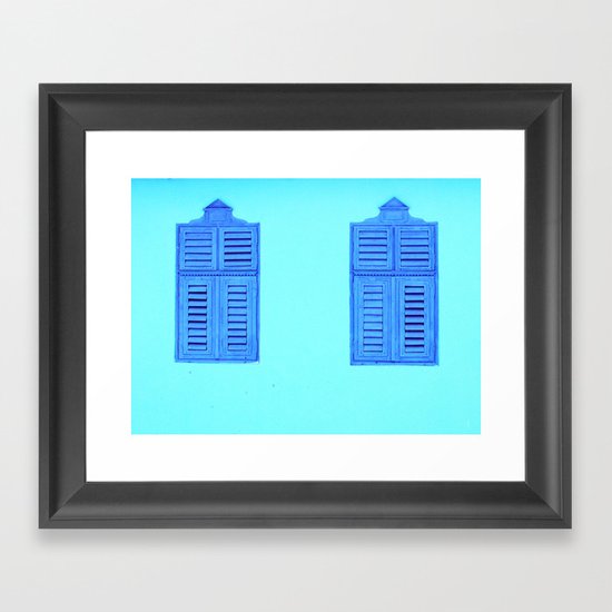 Open your eyes Framed Art Print