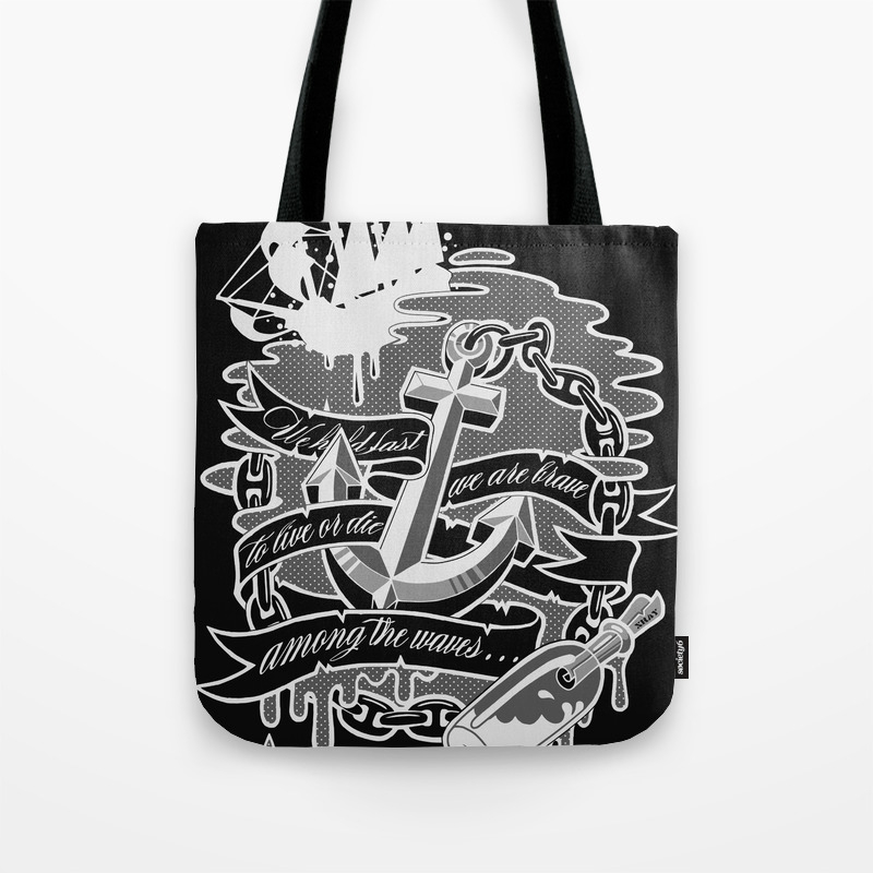 Among The Waves Tote Bag By Xray Society6