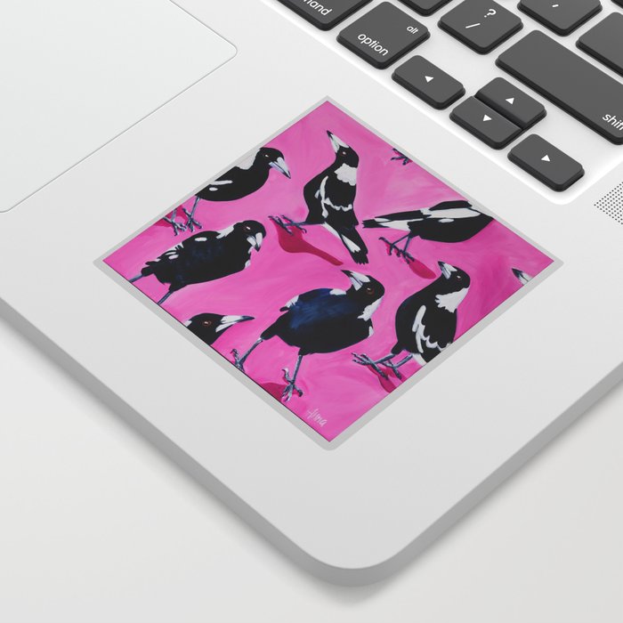 Charm of Magpies Sticker