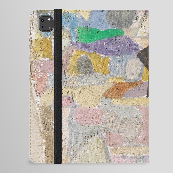 Under a black star by Paul Klee Abstract "Unter einem schwarzen Stern " Paul Klee iPad Folio Case