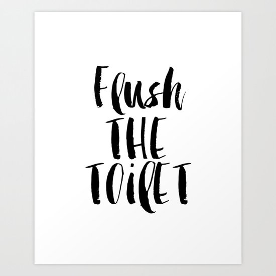 Free Printable Flush Toilet Signs