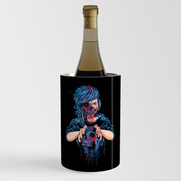 Devil Horror Skull Illustration Wine Chiller