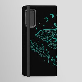 Moon and Moth Minimalist Android Wallet Case