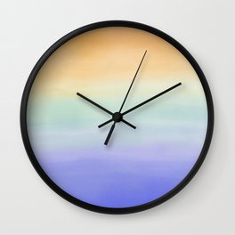Champagne Gradient Wall Clock