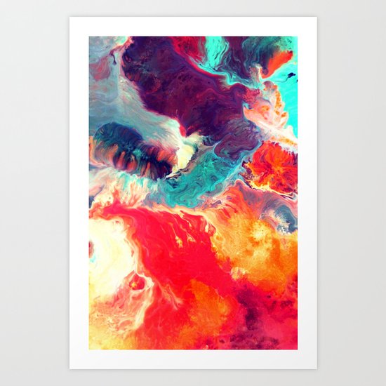 Synthesize Art Print