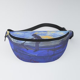 Scooter Sunset Fanny Pack