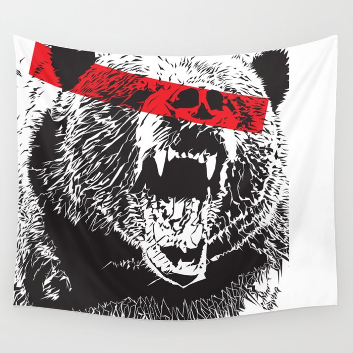 Bear me Wall Tapestry