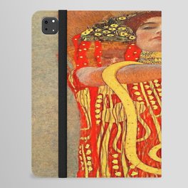 Gustav Klimt - University of Vienna Ceiling Paintings (Medicine), detail showing Hygieia iPad Folio Case