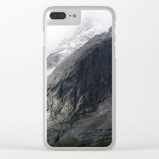 Mountain landscape #norway Clear iPhone Case