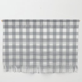 Steely Gray - gingham Wall Hanging