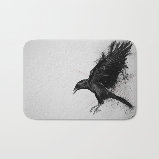 Crow Bath Mat
