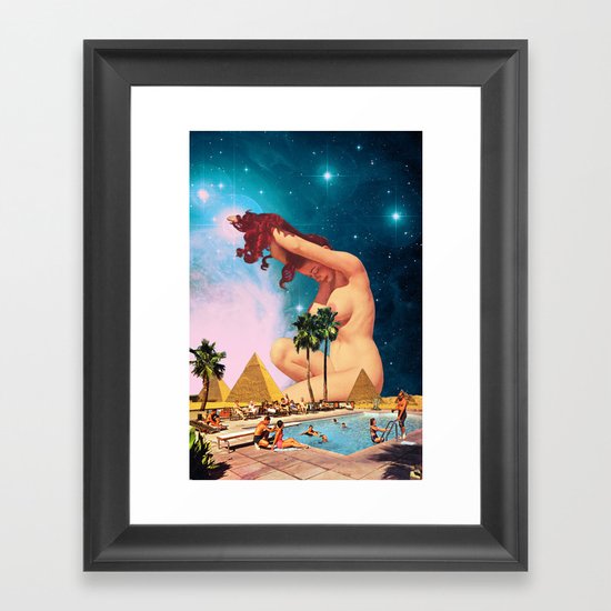 The Sphinx Framed Art Print