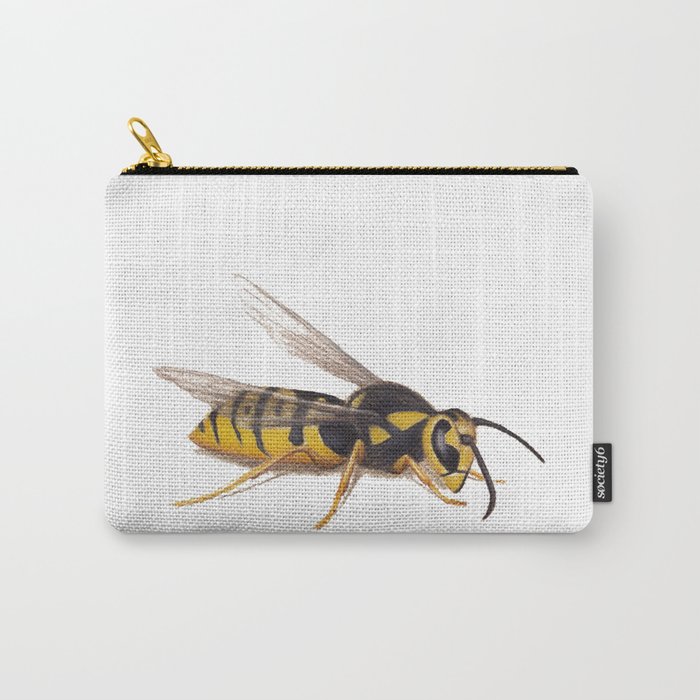 Wasp by Lars Furtwaengler | Colored Pencil / Pastel Pencil | 2011 Carry-All Pouch
