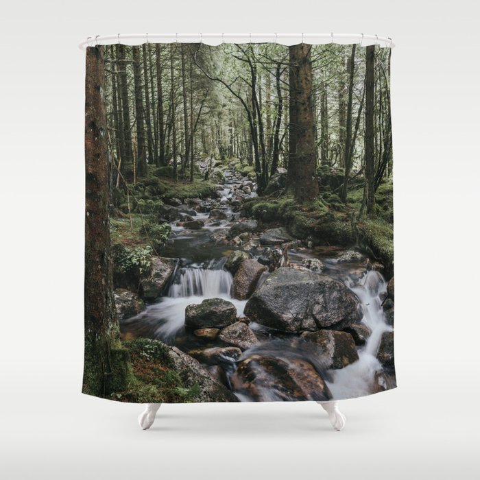 The Fairytale Forest - Landscape and Nature Photography Shower Curtain