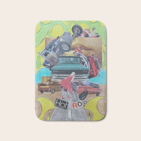 Hot Rod Bath Mat