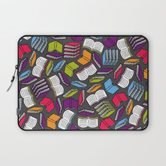 So Many Colorful Books... Laptop Sleeve