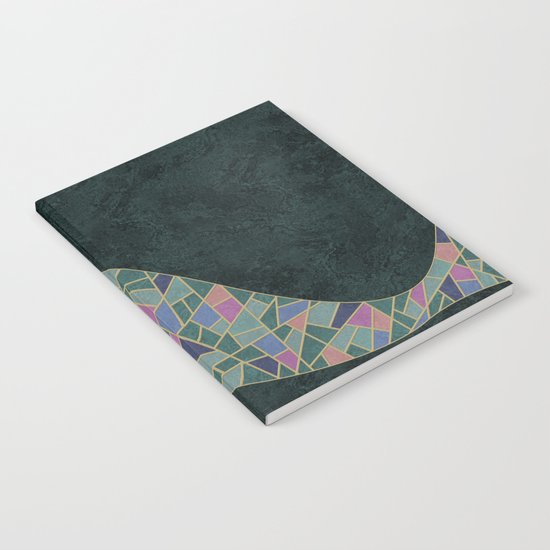 Geometric Marble 02 (abstract) Notebook