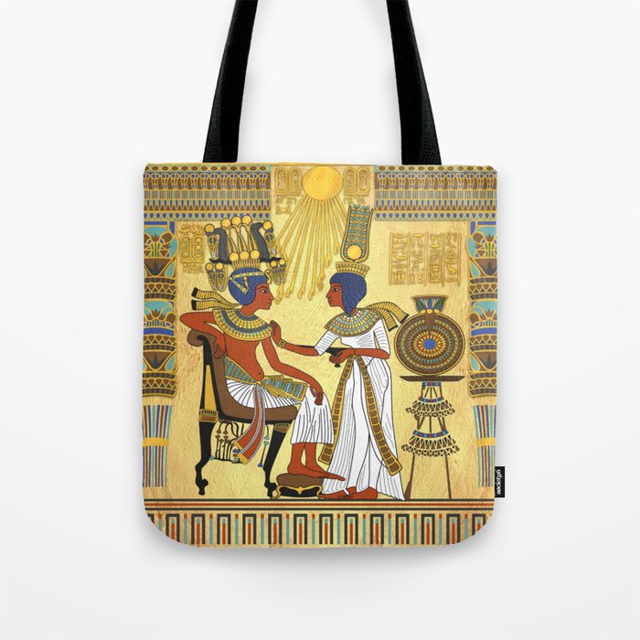 Throne of Tutankhamun Tote Bag