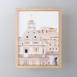Pale Rome Framed Mini Art Print