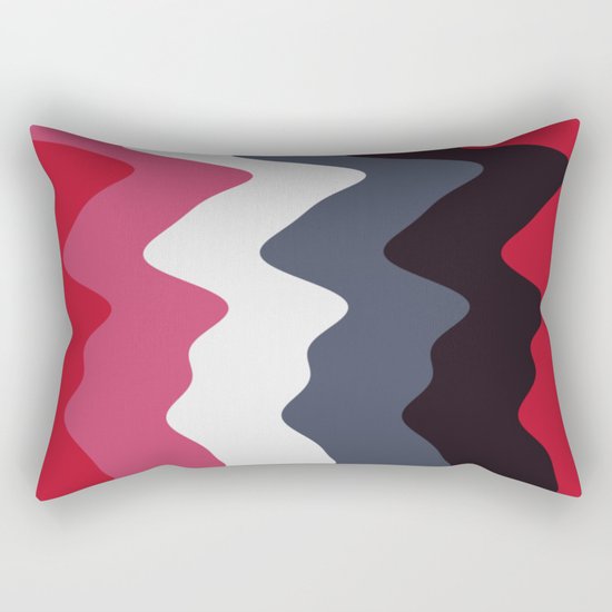 Abstract lines 23 Rectangular Pillow