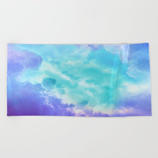Right Here Beach Towel