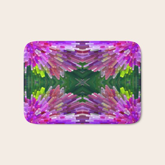 Violet Burst Bath Mat