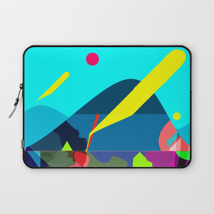 CAMPING ON THE HILL OF HONESTY Laptop Sleeve