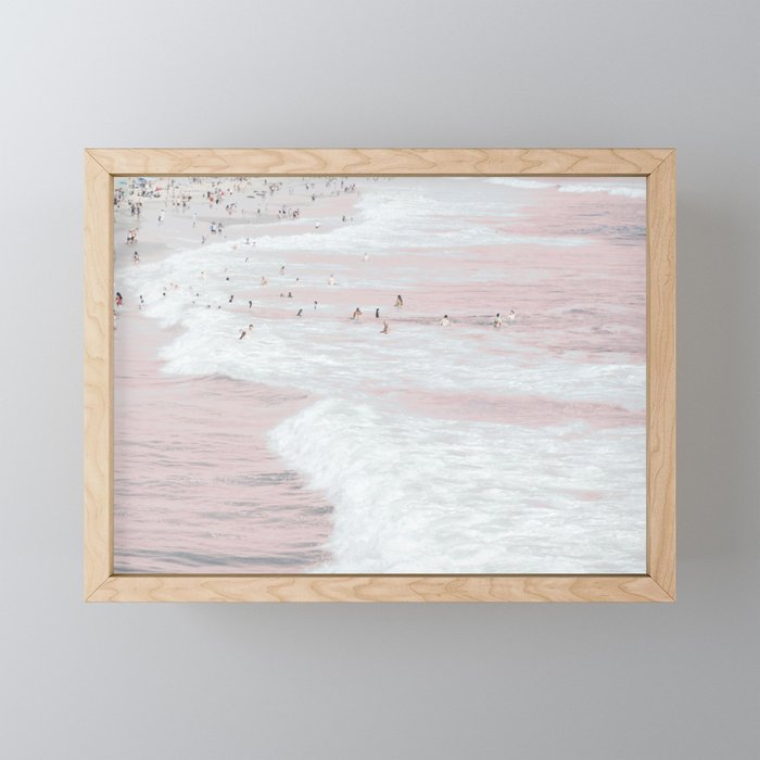 Summer Dip Framed Mini Art Print