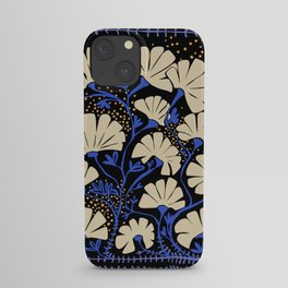 Klimts always blooming good mood deep black iPhone Case