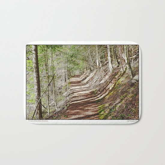 FOREST OF PARALLEL SHADOWS Bath Mat