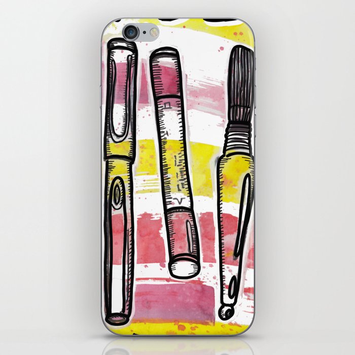 Fueled By Art Supplies iPhone Skin