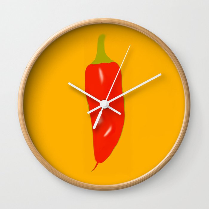 Pepper Wall Clock