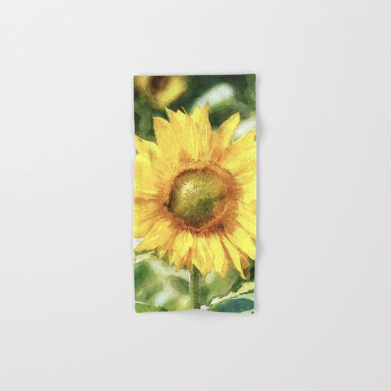 Sunflower Hand & Bath Towel