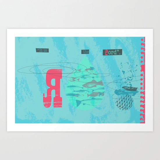 The Second Great Catch (by Clare Nicholas) Art Print