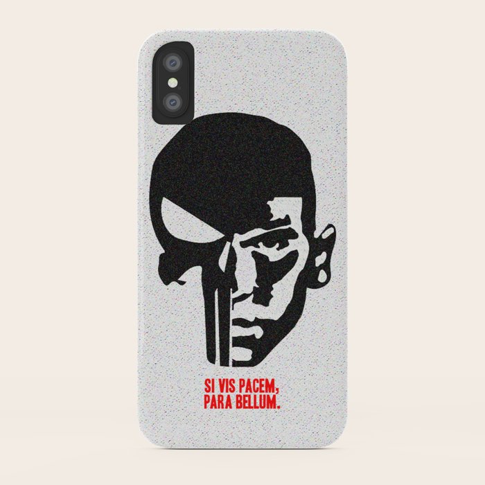 The Punisher Dual Symbol Face Iphone Case By Aforaleks Society6