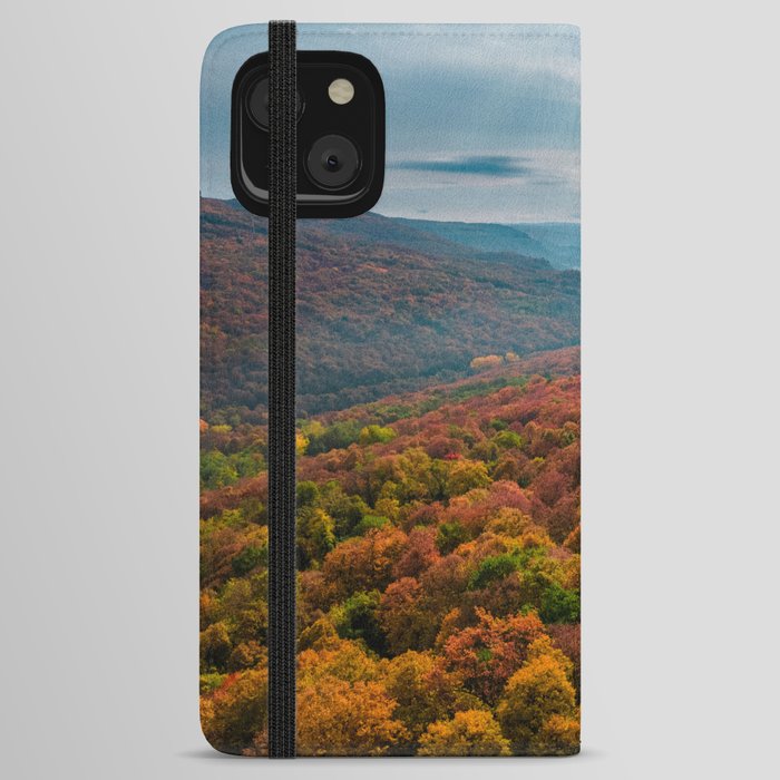 Autumn forest iPhone Wallet Case
