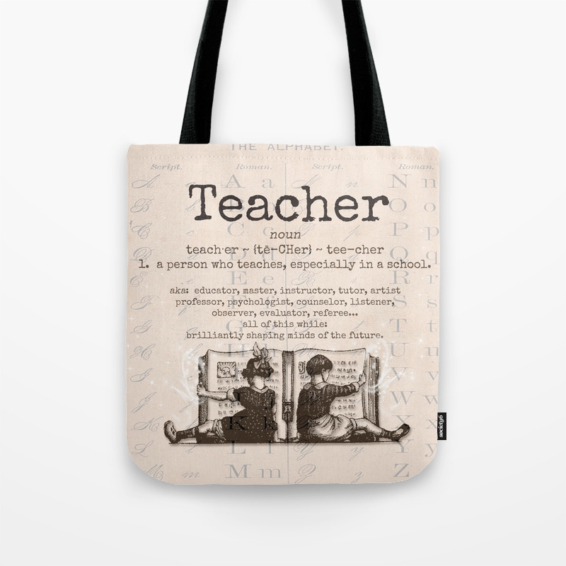 teacher tote bags