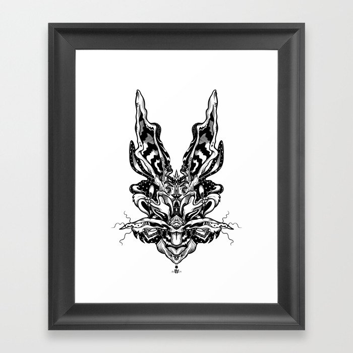 Bunny Framed Art Print