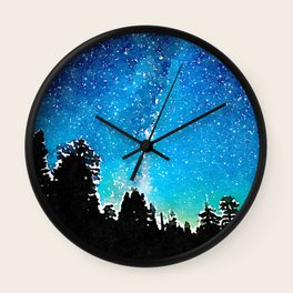 Night Sky Wall Clock