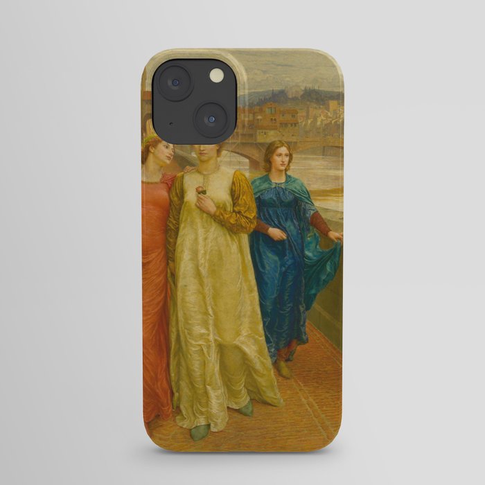 Henry Holiday - Dante And Beatrice iPhone Case