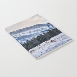 Banff National Park landscape Notebook